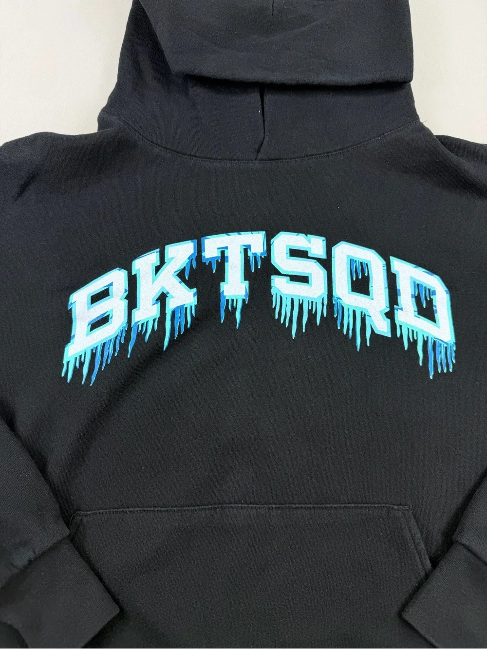 BKTSQD x Jesser 20 Mil Club Hoodie Adult M Black Basketball Graphic Streetwear
